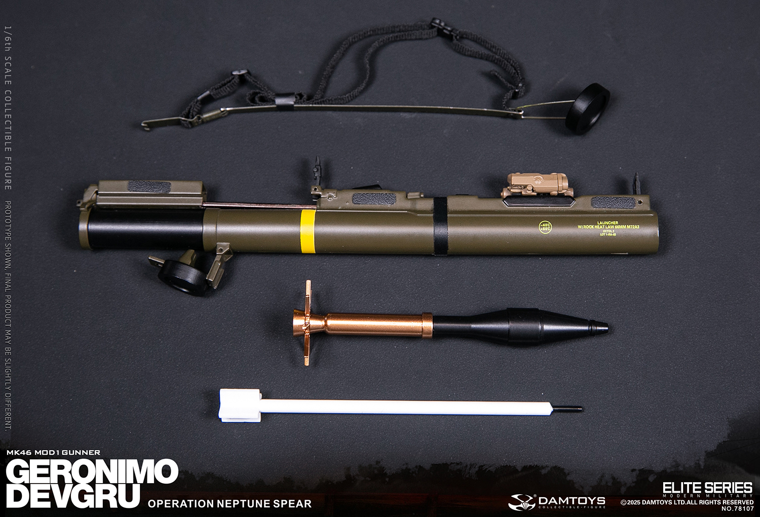 海军特种作战发展大队-海神之矛行动-杰罗尼莫机鎗手78107 - DAMTOYS
